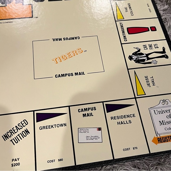 Mizzouopoly | Vintage Mizzou Monopoly Game | Never played! - Picture 6 of 10
